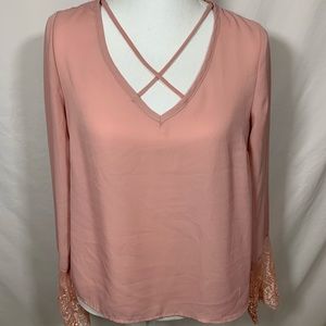 Low neck top Strappy charlotte russe Top